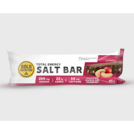 GOLDNUTRITION ENDURANCE SALT BAR CHOCOLATE & CAJU & ARANDO - 40G