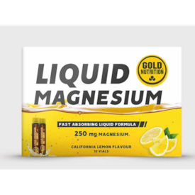 GOLDNUTRITION LIQUID MAGNESIUM 250MG - 10UN